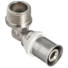 Фитинг угольник пресс с нр. резьб. 16х1/2" Valtec VTm.253.N.001604