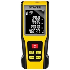 Лазерный дальномер STAYER LDM-60 34957_Z01 60 м желтый