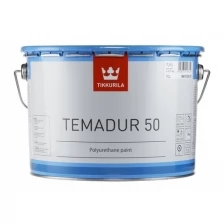 Краска полиуретановая Tikkurila Temadur 50 (Темадур 50) TAL, полуглянцевая, 2,25 л