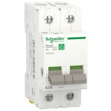 Выключатель нагрузки SCHNEIDER ELECTRIC RESI9 (мод. рубильник) 63А 2P, R9PS263