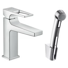 Смеситель для раковины с гигиеническим душем Hansgrohe Metropol 74522000