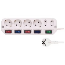 Удлинитель Most A10 6 Sockets 1.6m White