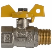 Кран шаровой TeRma-R газ. 3/4"в/н бант 30568