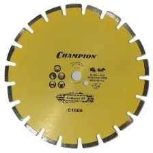 Диск алмазный 350х25,4х10 мм CHAMPION ST Asphafight C1606