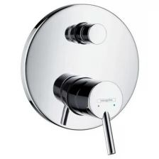 Смеситель для ванны, внешняя часть, хром, Hansgrohe Focus S 31743000