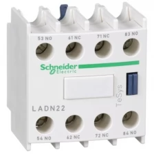 Блок дополнительных контактов 2НО+2НЗ Schneider Electric, LADN22