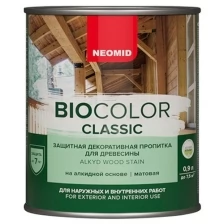 Лессирующий антисептик Neomid BIO COLOR CLASSIC, сосна 0,9л