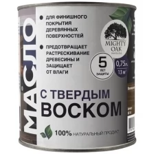 Масло с твёрдым воском Mighty Oak (можжевельник; 0.75 л) MO143