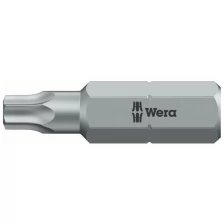 Бита WERA 867/1 Z TORX, вязкая твёрдость, 1/4" C6.3, TX 15 x 25 мм, WE-066486