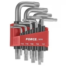 Набор Ключей Г-Образных Torx Т10-Т50 9пр Force 5098 FORCE арт. 5098