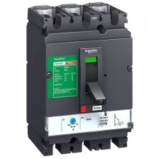 Выключатель автоматический трехполюсный 100А 25кА EASYPACT CVS100B LV510307 Schneider Electric