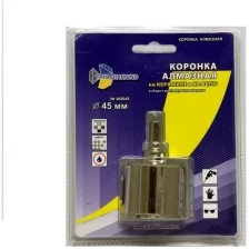 Коронка алмазная 45мм Trio-Diamond по керамике и кафелю с центр. сверлом400045