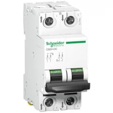 C60H-DC 2P 2A Автоматический выключатель 2-полюсный, 2А, 15kA, DC (хар-ка С) Schneider Electric, A9N61522