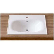 Раковина врезная для ванной комнаты Lavinia Boho Bathroom Sink 33312010, умывальник из фарфора, ширина 60 см